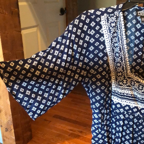 Longline bohemian dress/tunic style top euc - Picture 2 of 6